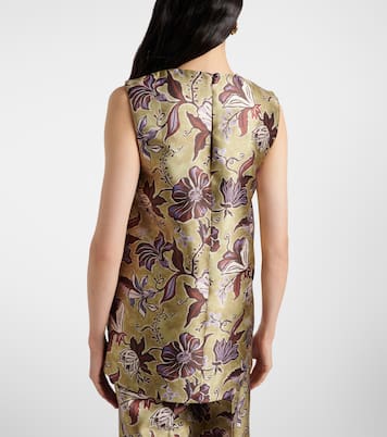 Citron floral top | Alémais