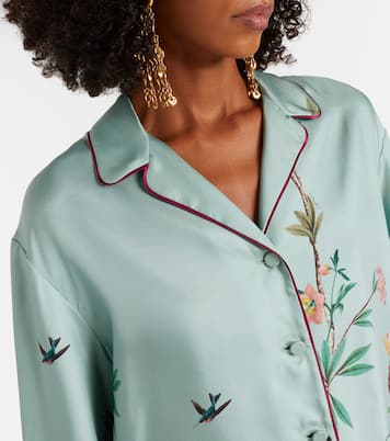 Printed silk shirt | La DoubleJ