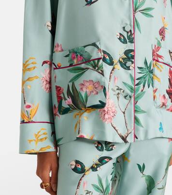 Printed silk shirt | La DoubleJ