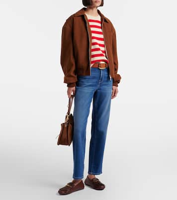 Girlfriend straight jeans | AG Jeans