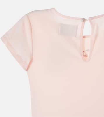 Cotton-blend jersey and tulle dress | Konges Sløjd