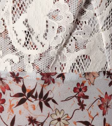 Floral-print lace camisole | Chloé
