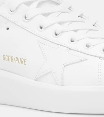 Pure Star leather sneakers | Golden Goose