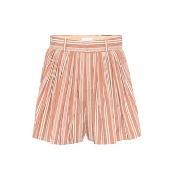 Shorts a righe in cotone | Chloé