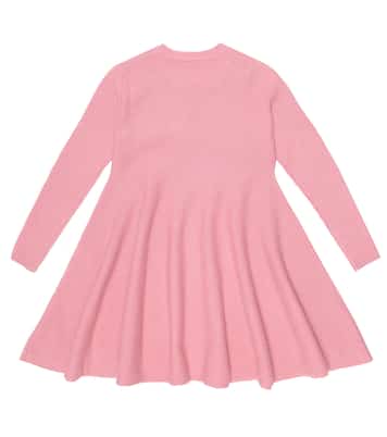 Besticktes Kleid aus Schurwolle | Il Gufo