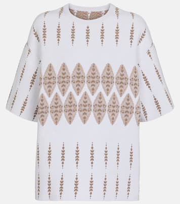 Top in maglia con lamé | Alaïa
