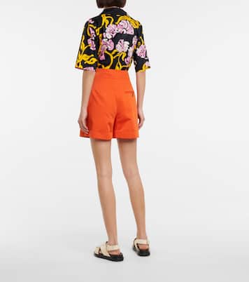 Shorts in cotone e lino | Marni
