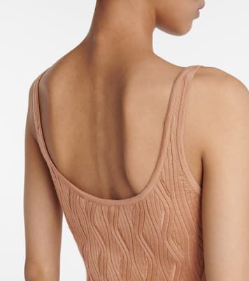 Hurwitz cashmere and silk tank top | Gabriela Hearst