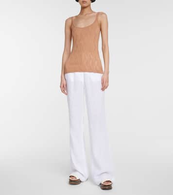 Hurwitz cashmere and silk tank top | Gabriela Hearst