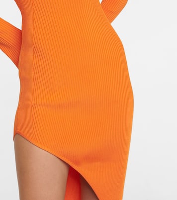 Abito in maglia con cut-out | David Koma