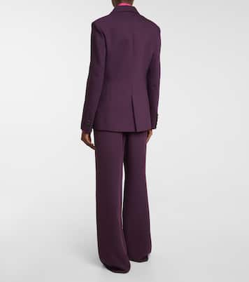Blazer en laine et soie mélangées | Valentino