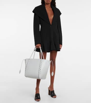 Miniabito in lana vergine con cappuccio | Alaïa