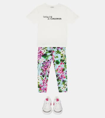 Leggings aus einem Baumwollgemisch | Dolce&Gabbana Kids
