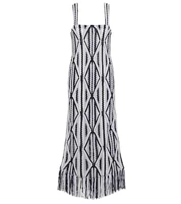 Maxikleid Daria aus Macramé | Gabriela Hearst