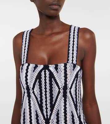 Maxikleid Daria aus Macramé | Gabriela Hearst