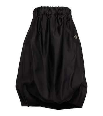 Silk-blend taffeta minidress | Loewe