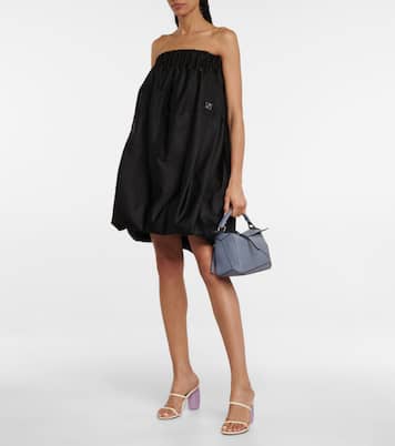 Silk-blend taffeta minidress | Loewe