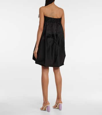 Silk-blend taffeta minidress | Loewe