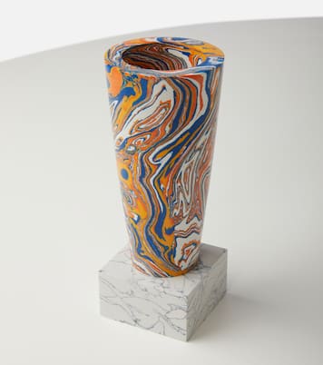 Vaso Swirl in marmo | Tom Dixon
