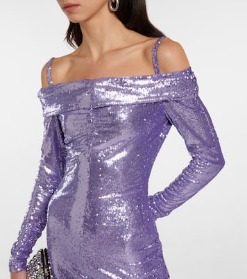 Abito lungo Fanny con paillettes | The Attico