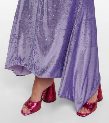 Abito lungo Fanny con paillettes | The Attico