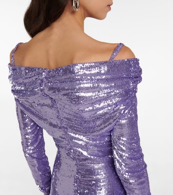 Abito lungo Fanny con paillettes | The Attico