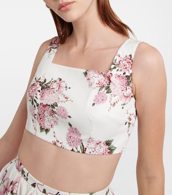 Cropped-Top Jeanie aus Baumwolle | Emilia Wickstead