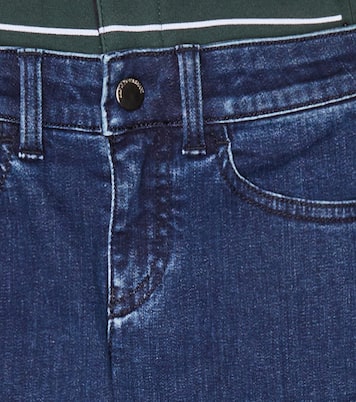 Jeans rectos de tiro medio | Emporio Armani Kids