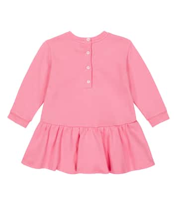 Baby Kleid aus Baumwolle | Balmain Kids