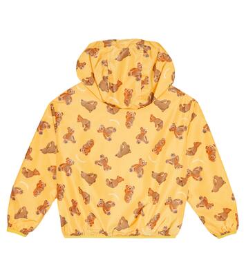 Printed hooded jacket | Palm Angels Kids