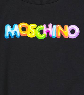 Bebé - sudadera de algodón estampada | Moschino Kids
