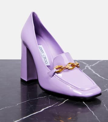 Diamond Tilda 100 patent leather pumps | Jimmy Choo