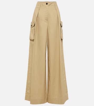 Pantalon cargo ample en coton | CO
