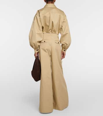 Pantalon cargo ample en coton | CO