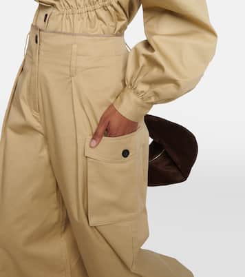 Pantalon cargo ample en coton | CO
