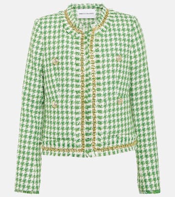 Cher houndstooth jacket | Rebecca Vallance