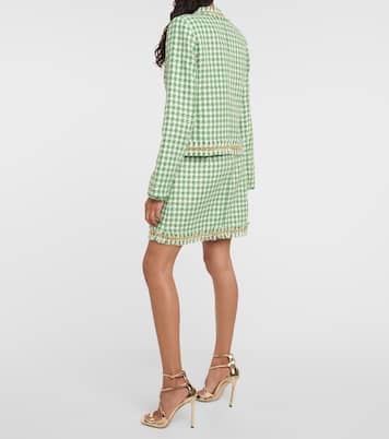 Cher houndstooth jacket | Rebecca Vallance