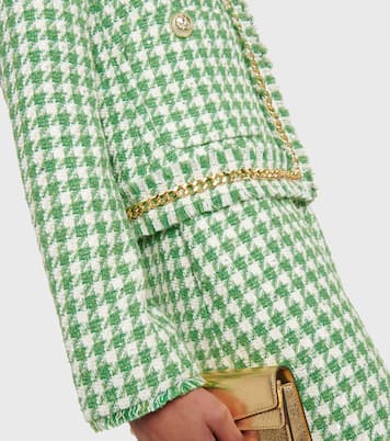 Cher houndstooth jacket | Rebecca Vallance