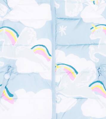 Printed puffer jacket | Stella McCartney Kids