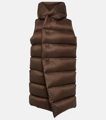 Quilted puffer vest | Rick Owens