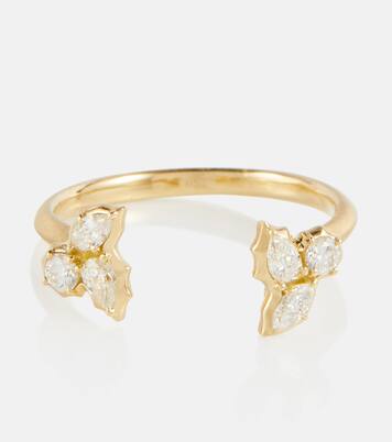 Bague Posey en or 18 ct et diamants | Jade Trau