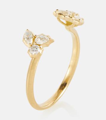 Bague Posey en or 18 ct et diamants | Jade Trau