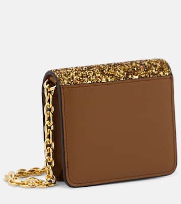Cartera con cadena Micro con glitter | Maison Margiela