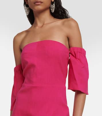 Stony off-shoulder midi dress | Isabel Marant