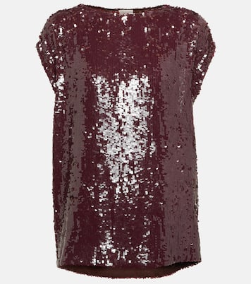 Top à sequins | Dries Van Noten