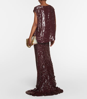 Top à sequins | Dries Van Noten