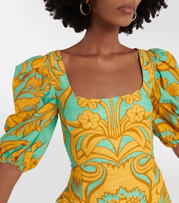 Abito midi Sizzler in misto cotone con stampa | La DoubleJ