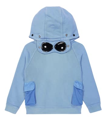 Felpa U16 in pile con cappuccio | C.P. Company Kids