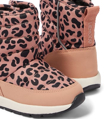 Gayle leopard-print snow boots | Liewood