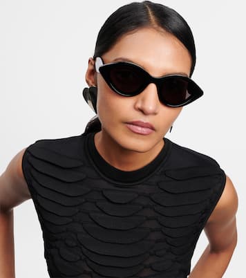 Lunettes de soleil ovales | Alaïa